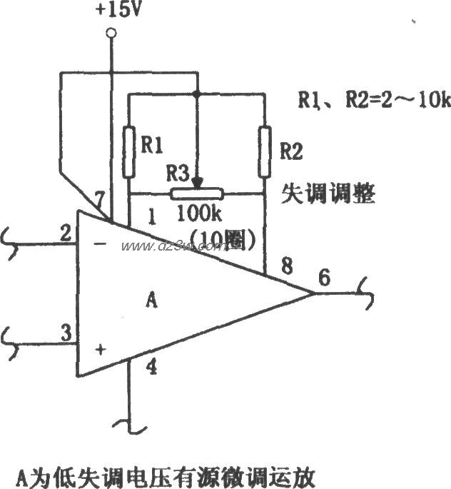 高分辨率调零电路电路图