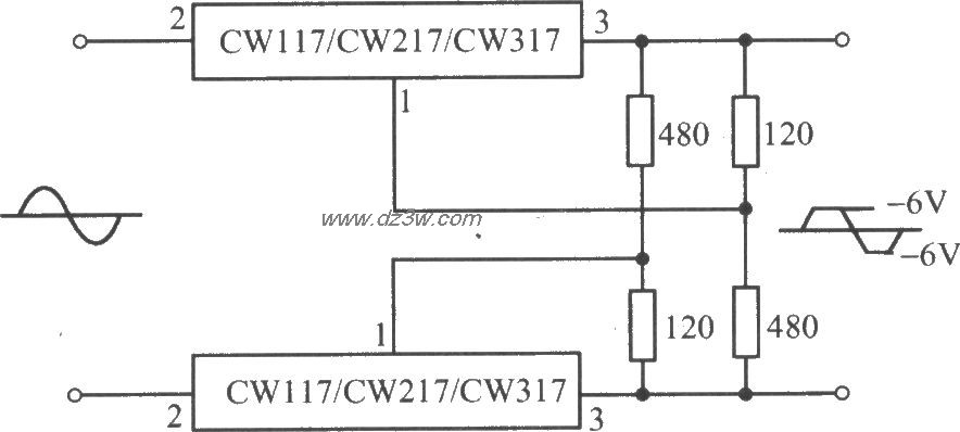 CW117／CW217／CW317构成电路图