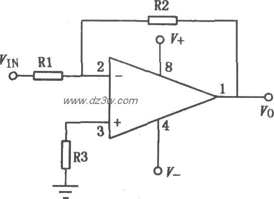 BA4558单电源通用型双运电路图