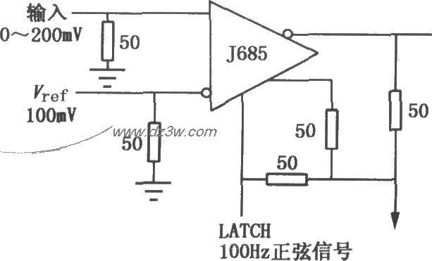 AM685超高速电压比较器电路图