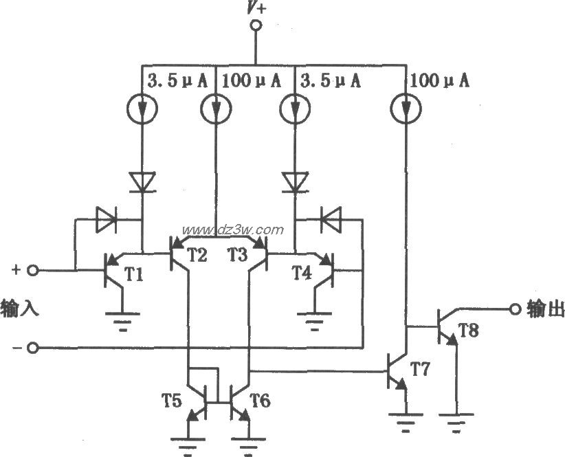 LM139／239／339低功耗低电路图