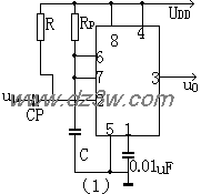 单稳态电路电路图