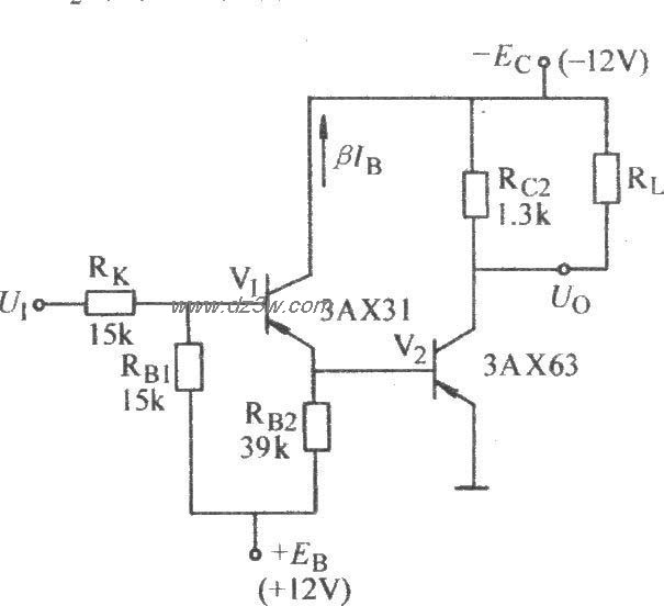 推动接电源负载的大电流电路图