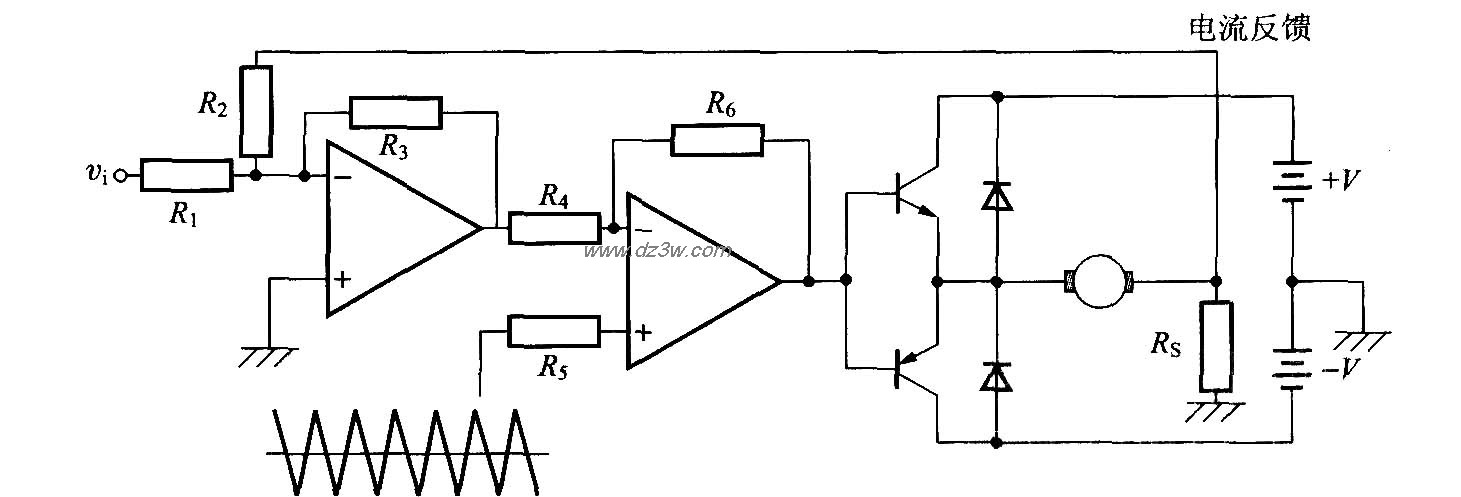 PWM方式电流控制方式电路电路图