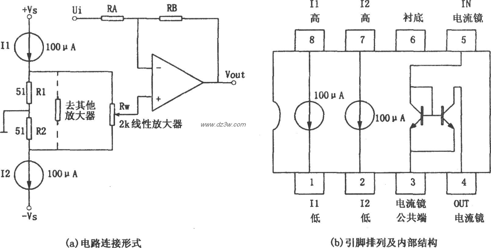 运算放大器精密调零电路电路图