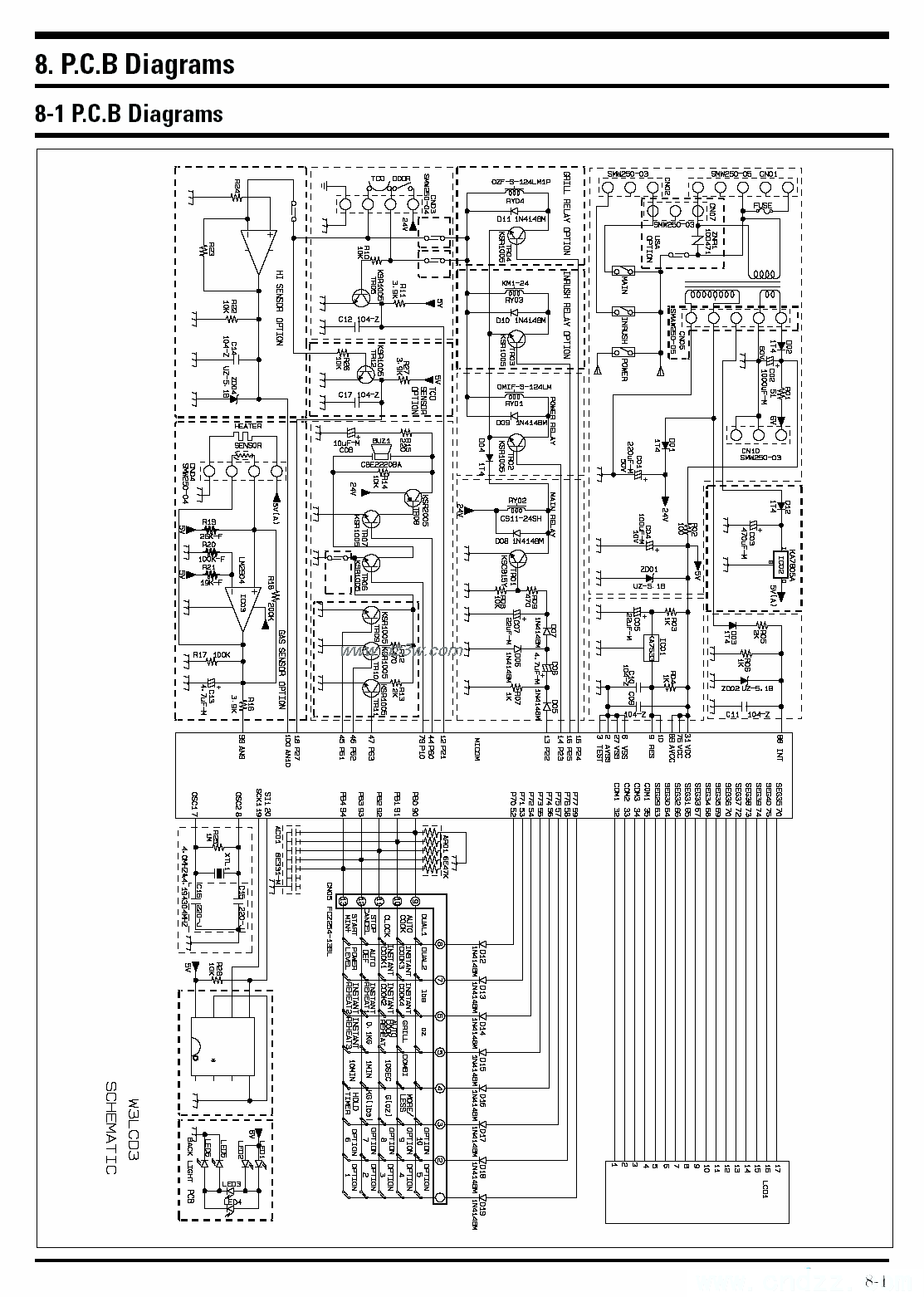 SAMSUNG  CME20G微波炉电电路图