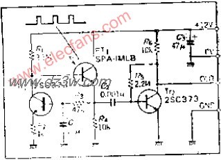 稳定的光电晶体管受光电电路图