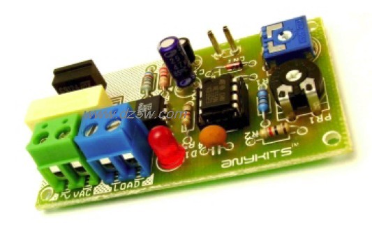 200W功率的灯闪光电路电路图