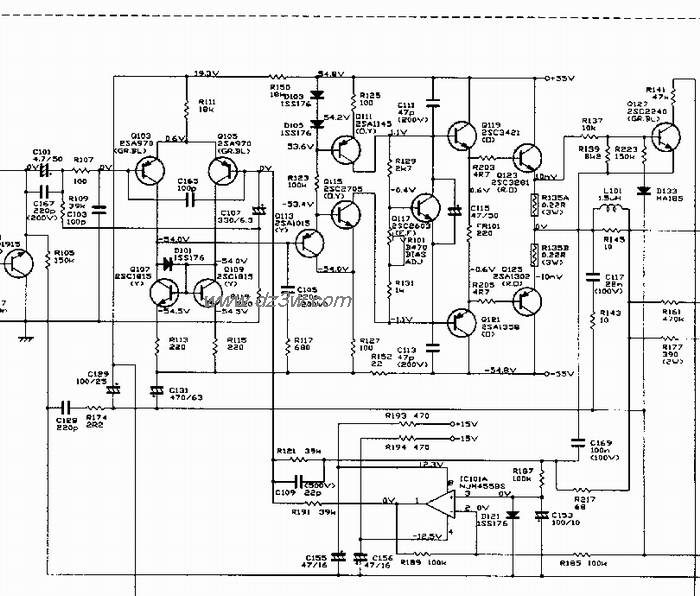 YAMAHA_AX-550电路图电路图