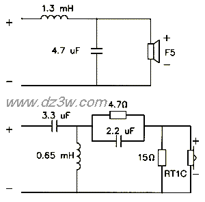 惠威SWANS M1 音箱电路图