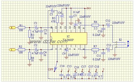 TDA2822应用电路图电路图