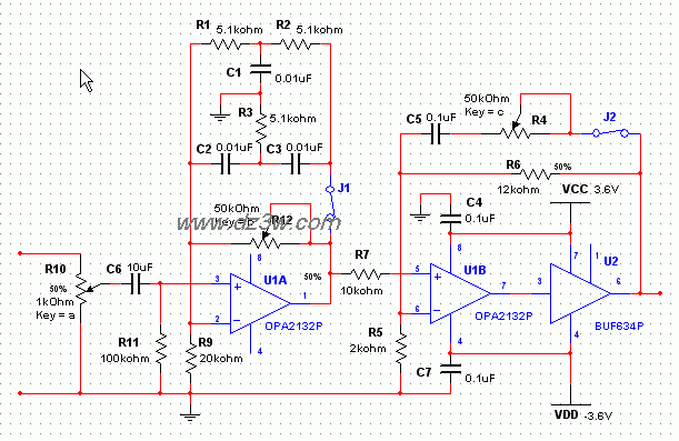 耳机电路电路图