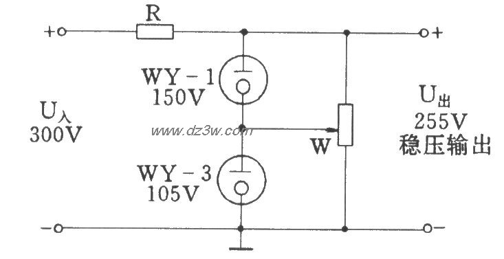 稳压电子管电路电路图