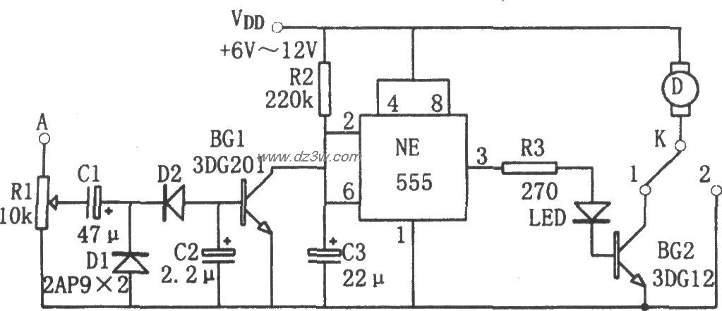 保持录音连续的声控电路电路图