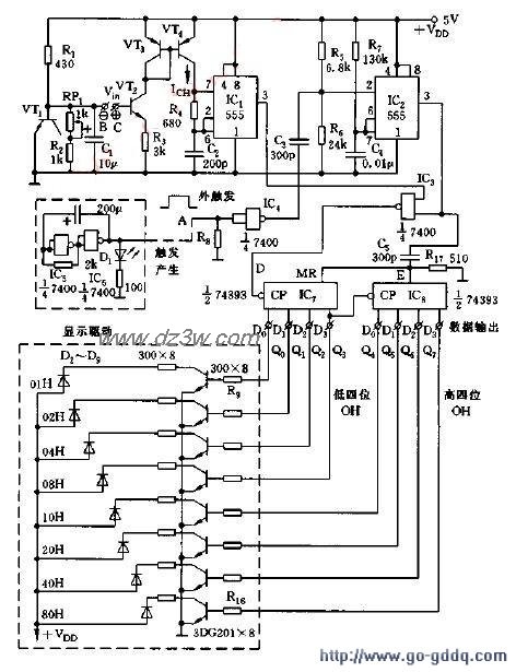 AD转换器电路电路图