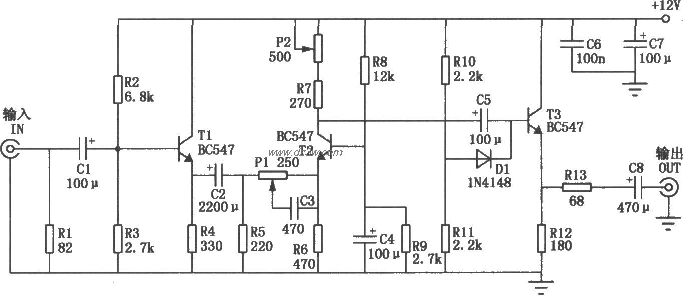 视频 增强电路电路图