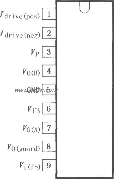 DC耦合垂直偏转电路TDA8电路图