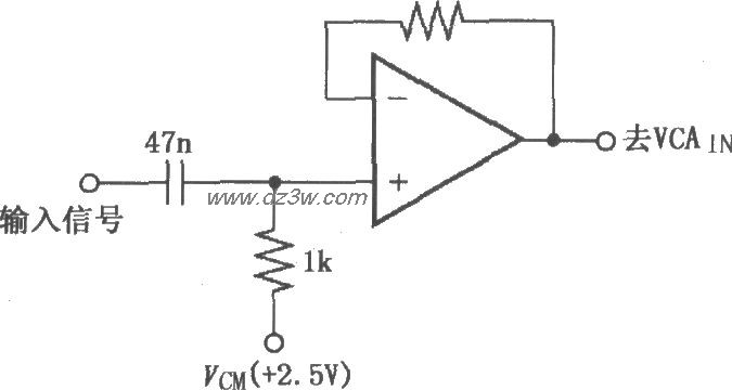 VCA2612/2613/2616耦合外电路图