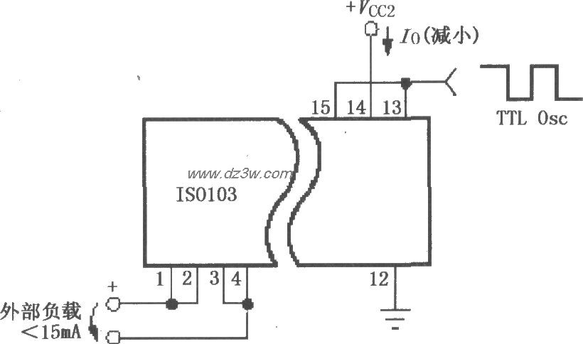 减小功耗的ISO103电路电路图