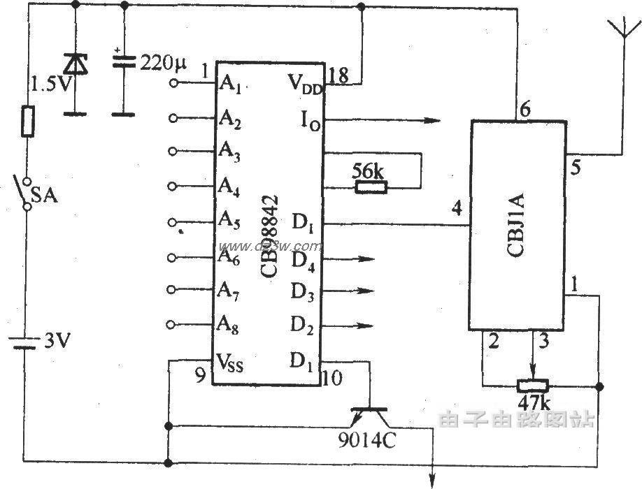 SB-50ALRX接收机的电路原电路图