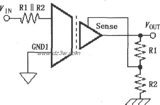 ISO120／121的增益设置电电路图
