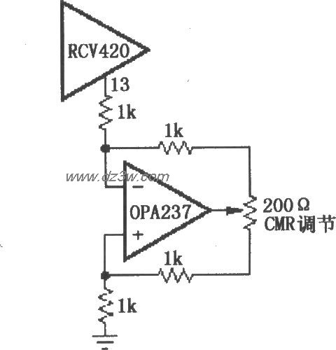 RCV420外部微调CMR电路电路图