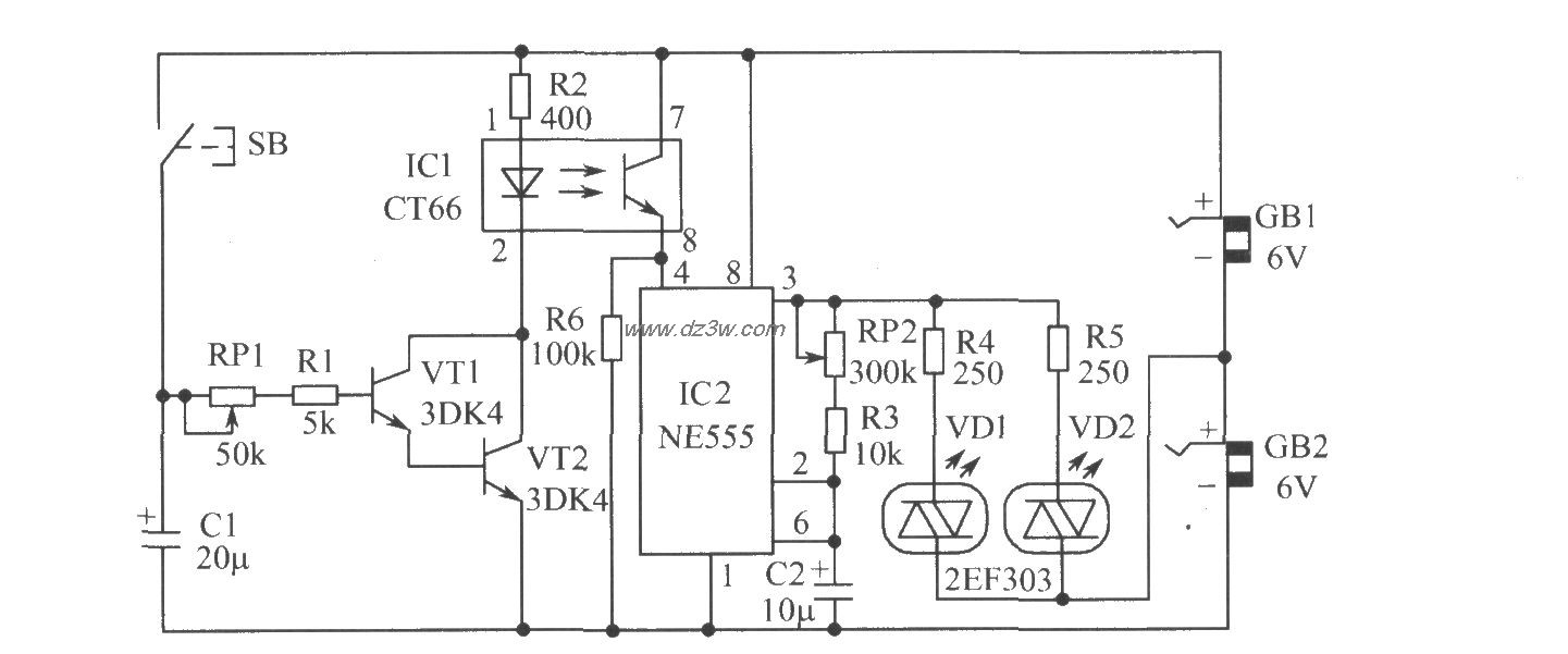 多姿的猫头鹰电路原理图电路图