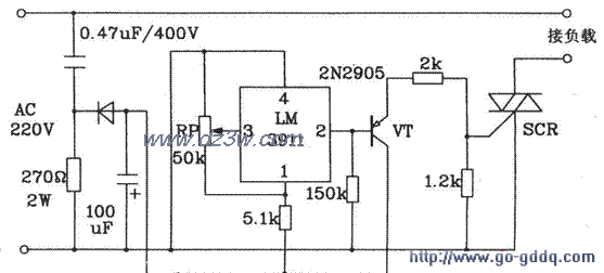 用LM3911的启动制冷设备电路图
