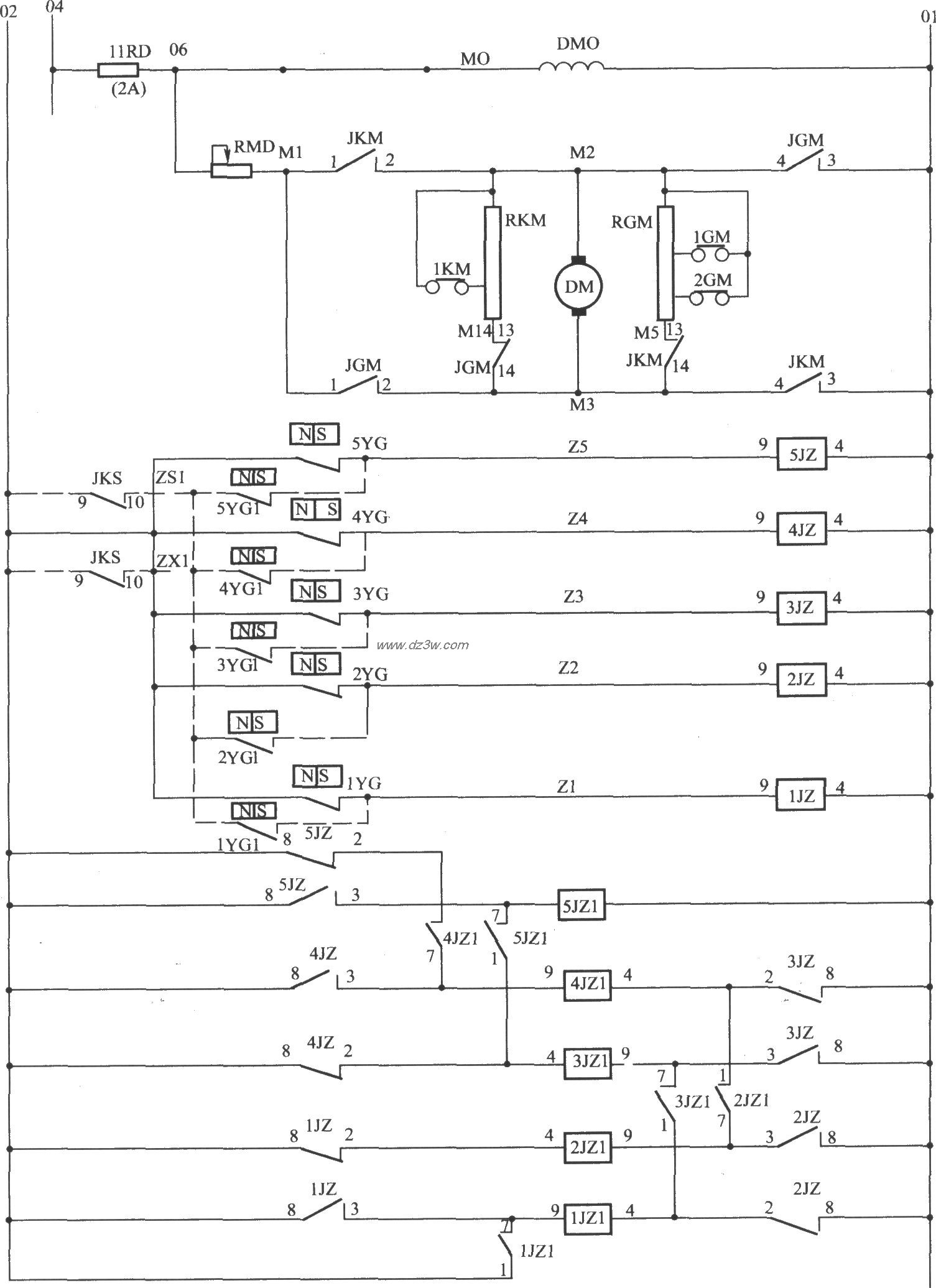 APM-81电梯开门机驱动与电路图