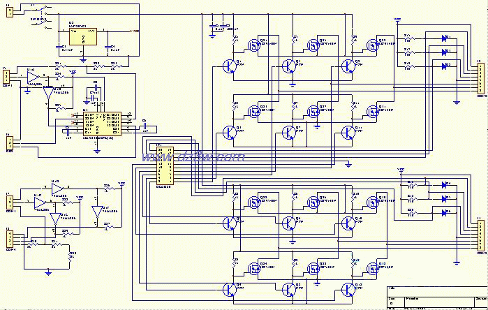 电机PWM调速电路电路图