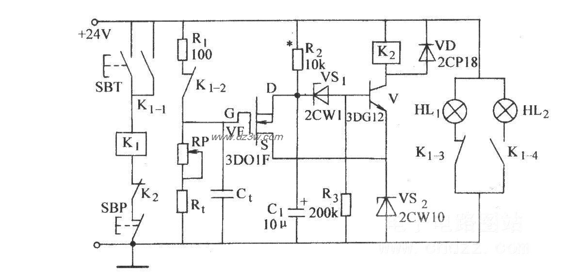 绝缘栅场效应晶体管“放电路图