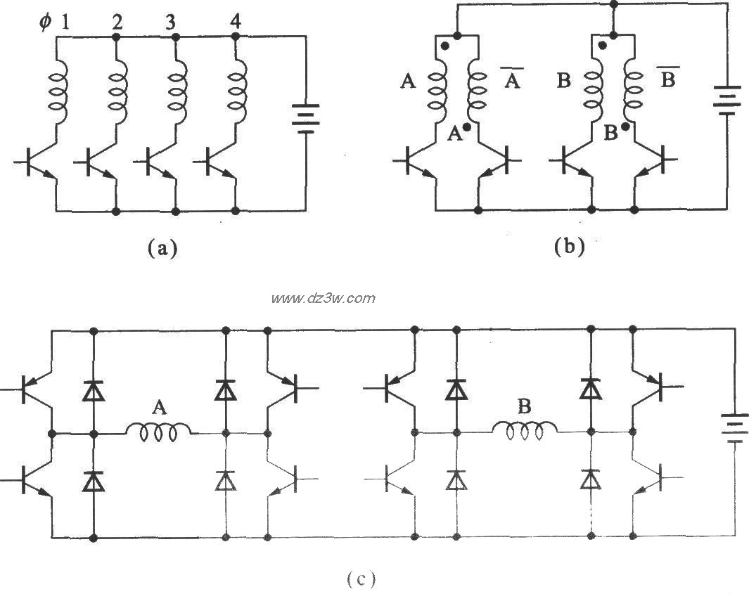步进电动机的驱动电路及电路图