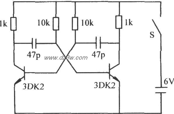 高频无稳态电路电路图