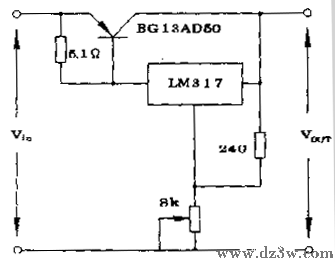 三端稳压器(LM7805,LM31电路图