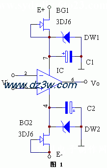 集成运放过压保护电路电路图