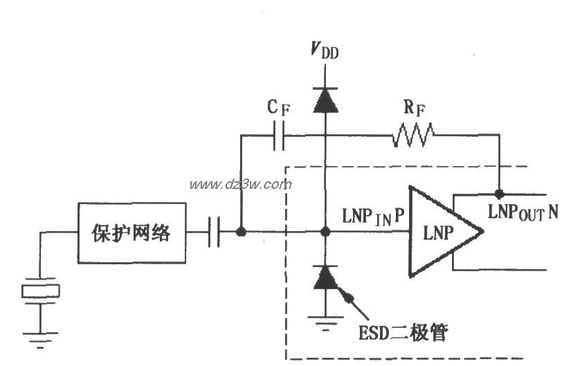 VCA2612/2613/2616二极管电路图