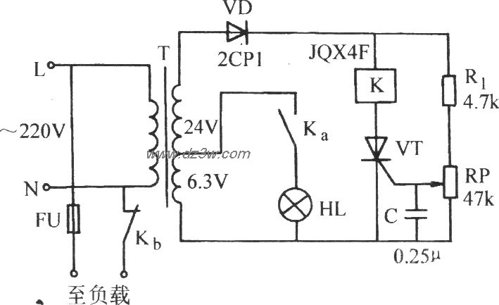 过电压保护电路电路图