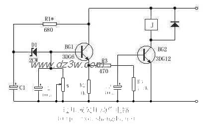 过压或欠压动作电路电路图