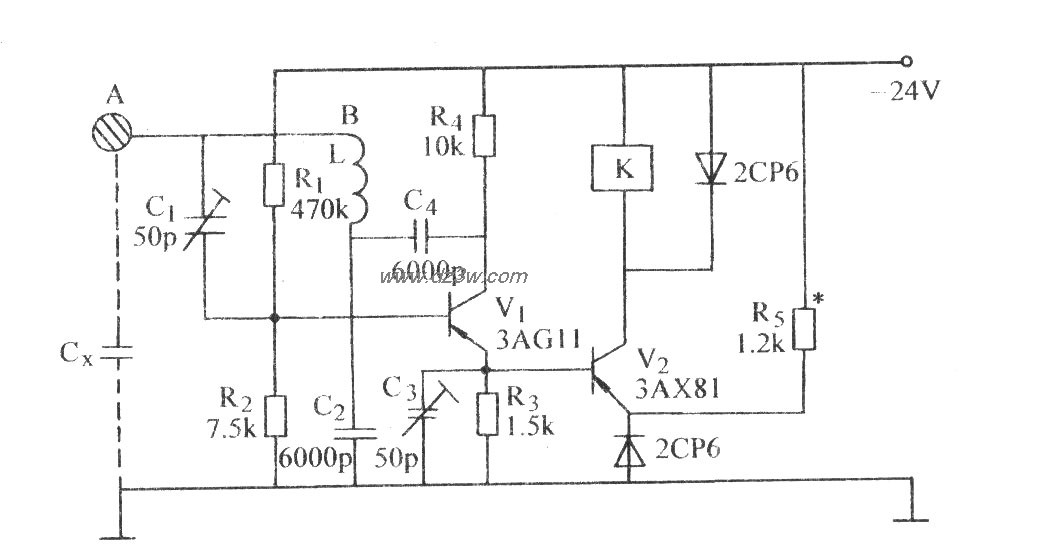 保护开关电路电路图