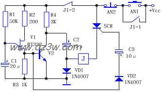 低电压下继电器控制电路电路图