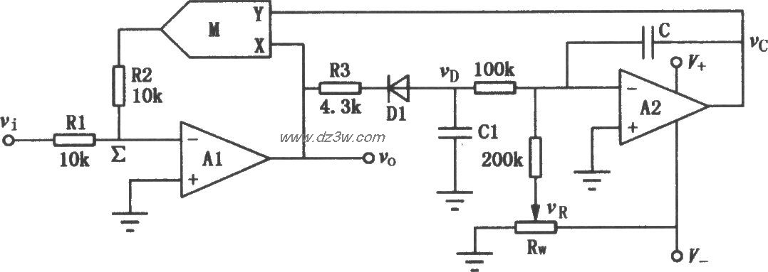 自动电平控制电路(ALC电电路图