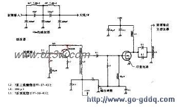 7MHz的射频(RF)功率放大电路图