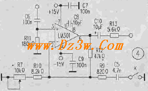 飞利蒲发射机100W预加重电路图