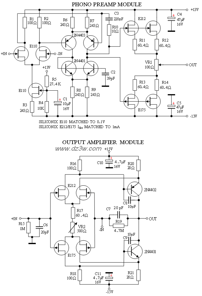 经典的前置Mark Levisin电路图