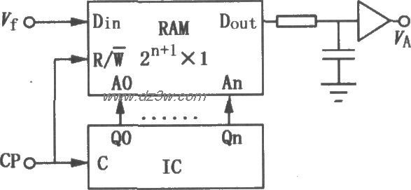 逻辑信号的长延时电路电路图