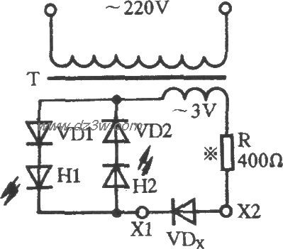 巧判半导体二极管电路电路图