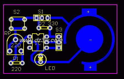 光电耦合器测试电路电路图