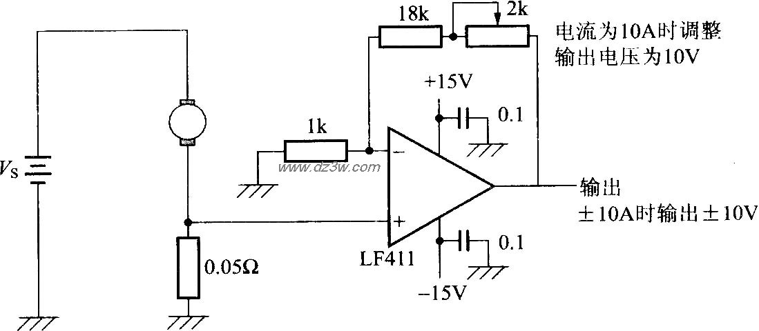电流检测电路电路图