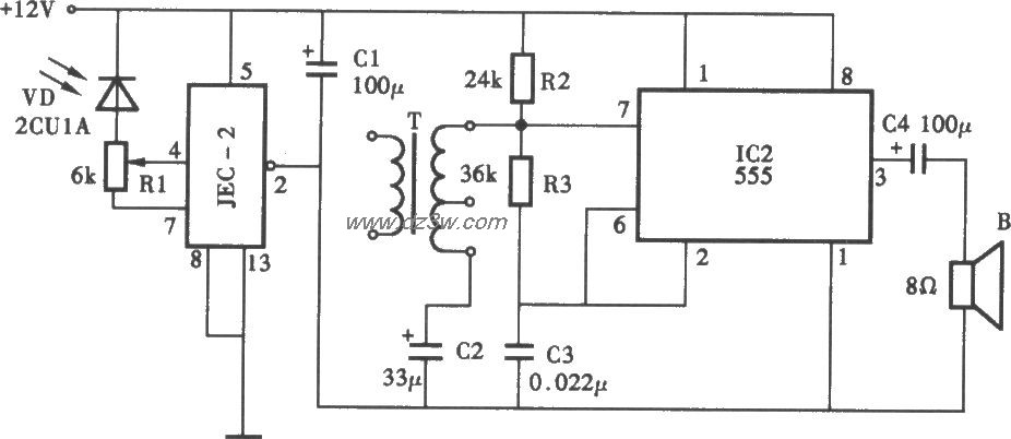 晨鸣电子鸟电路电路图