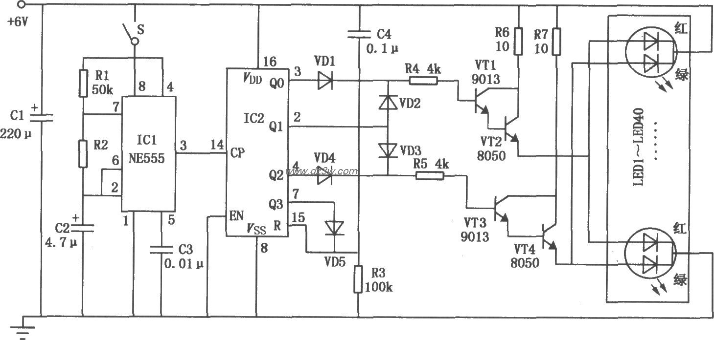 电子变色龙电路电路图